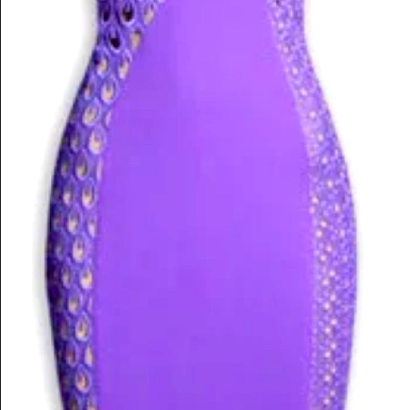 NWT- VERSACE LIMITED ADDITION PURPLE DRESS FOR H&M - Picture 12 of 15